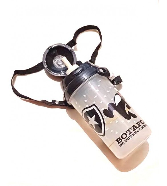 Garrafa de plastico Infantil 450ml - Botafogo